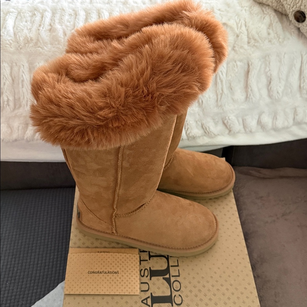 Australia Luxe Collective Chestnut Foxy Tall Footwear